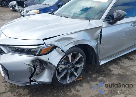 2025 Honda Civic Hybrid Sport/Sport Touring from USA, damaged, VIN 2HGFE4F82SH314894